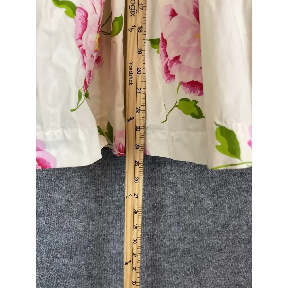 Abercrombie Y2k Women's Medium Payton Strapless Summer‎ Floral Sun Dress